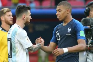 Kylian Mbappe e Lionel Messi são os únicos jogadores ativos no topo da artilharia em mundiais